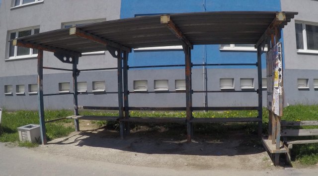 revitalizácia zastávok mesta Brezna